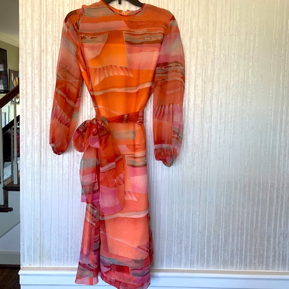 Huey Walter Dresses & Skirts - Vintage Huey Walter Shift Dress With Sash